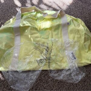 Yellow Tie-Die duffel bag